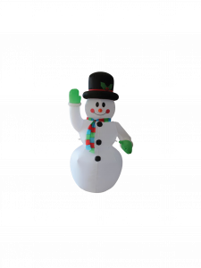 Bonhomme de neige gonflable