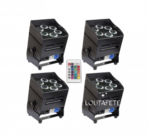 pack 4 spots autonomes