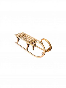 Luge décorative en bois