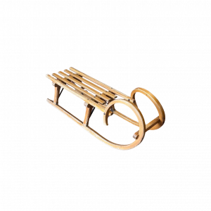 Luge décorative en bois
