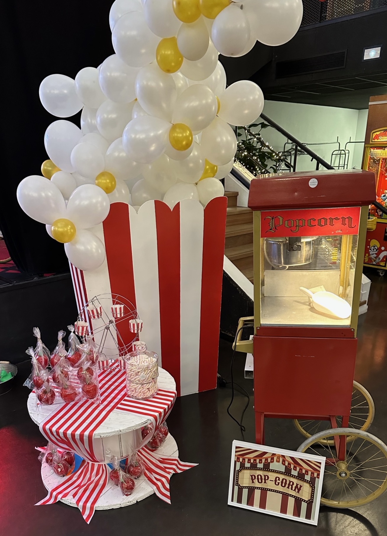 pop corn, machine à barbe à papa, churros, chichi, kermesse, fete forraine